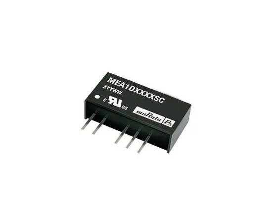 63-4967-48　Murata Power Solutions MEA1 1W Isolated DC-DC Converter Through Hole, Voltage in 4.5 → 5.5 V dc, Voltage out　MEA1D0515SC