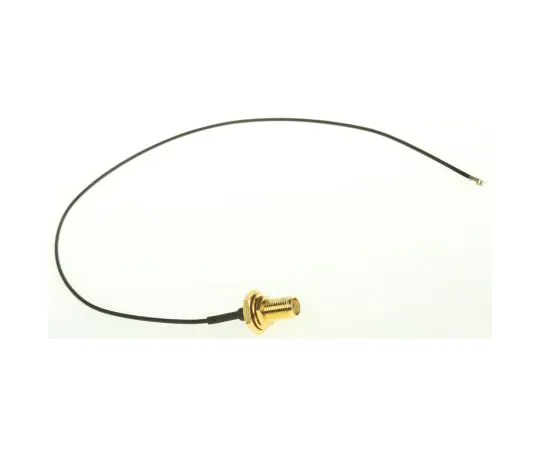 63-5108-86　RS PRO Black Female SMA to Male U.FL RF Coaxial Cable, 50 Ω　794-2831