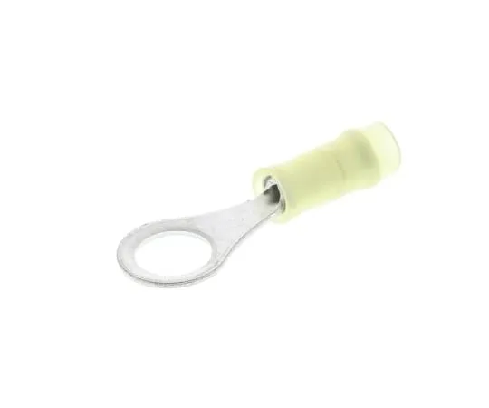 63-4948-15　TE Connectivity PIDG Series Insulated Crimp Ring Terminal, M4 Stud Size, 0.1mm² to 0.4mm² Wire Size, Yellow　323916