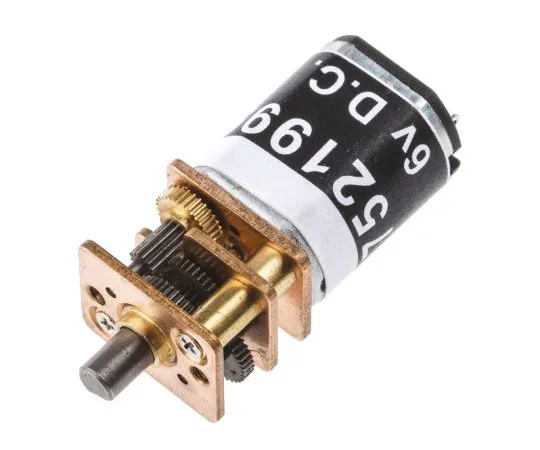 63-5055-60　RS PRO, 6 V dc, 173 gcm, Brushed DC Geared Motor, Output Speed 230 rpm　752-1999