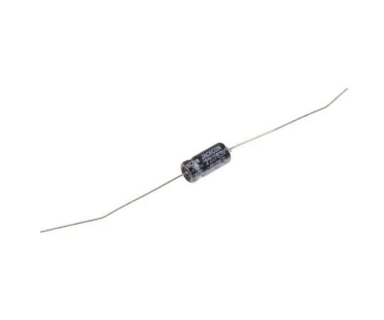 63-4989-90　RS PRO 22μF 63V dc Aluminium Electrolytic Capacitor, Through Hole 6 (Dia.) x 13mm +105°C 6mm 13mm　707-6439