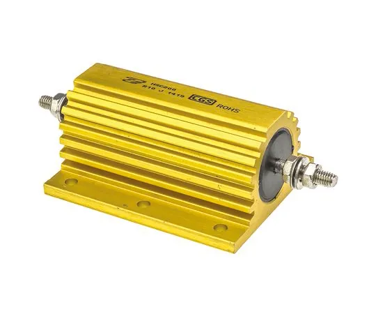 63-5020-72　TE Connectivity HSC200 Series Aluminium Ho***d Stud Wire Wound Panel Mount Resistor, 100Ω ±5% 200W　HSC200100RJ