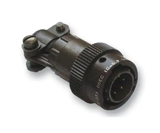 63-4963-17　Souriau 851 Series, 6 Way Cable Mount MIL Spec Circular Connector Plug, Pin Contacts,Shell Size 10, Bayonet Coupling,　85106EC106P50