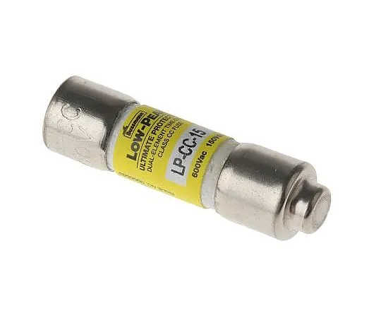 63-5146-86　Cooper Bussmann, 15A Melamine Cartridge F***, 10 x 38mm, Speed T　LP-CC-15