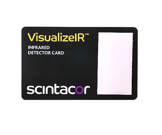 63-5171-84　Scintacor 433111, Visualize IR Series IR Laser Alignment Card　433111