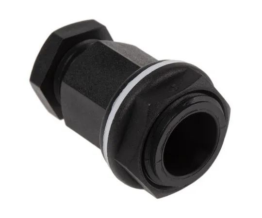 63-6553-25　RS PRO M20 Cable Gland With Locknut, Plastic, IP55　127-647