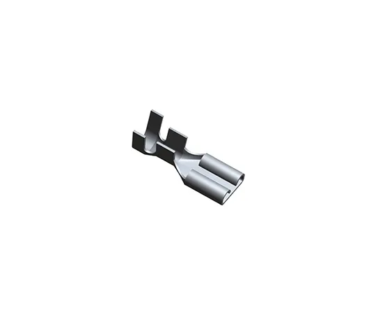 63-5000-34　TE Connectivity FASTON .250 Series Crimp Receptacle, 6.35 x 0.8mm, 1.6mm² to 6mm², 15AWG to 10AWG, Tin Plated　170224-2