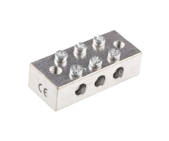 63-5154-18　RS Pro 3 Way CE (BS EN 60998) Earth Block, Screw Down 0 → 16 mm　867-0991