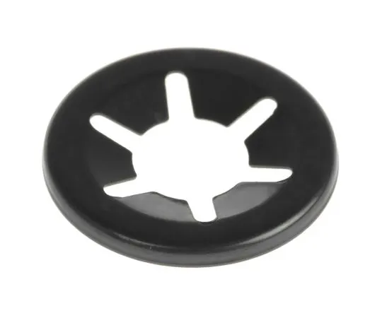 63-6568-82　Enamelled Steel Open Push-On Fastener for 1/4in Shaft　172-458