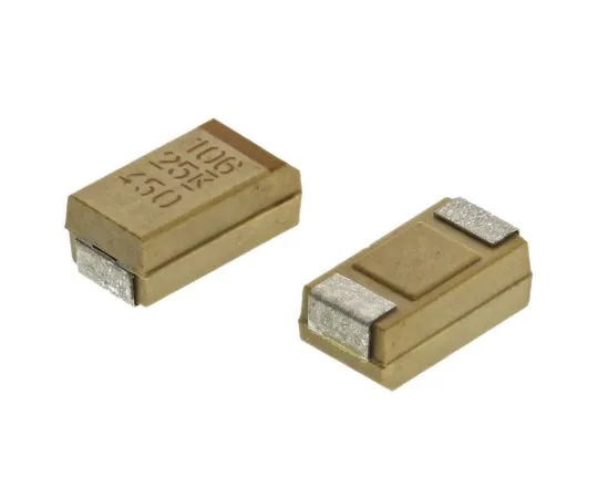 63-5115-36　KEMET Tantalum Capacitor 10μF 25V dc MnO2 Solid ±20% Tolerance T491 Series　T491C106M025AT