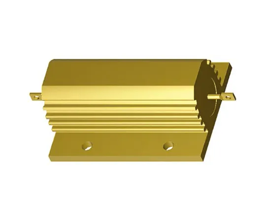 63-5020-58　TE Connectivity HSC100 Series Aluminium Ho***d Solder Lug Wire Wound Panel Mount Resistor, 2.2Ω ±5% 100W　HSC1002R2J