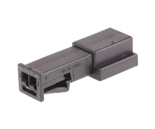 63-5013-55　TE Connectivity Micro Quadlock System Series, 1 Row 2 Way Cable Mount Plug Housing　1-968699-1
