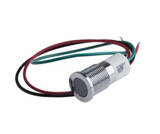 63-4985-92　RS PRO Green, Red, Yellow Indicator, 24 V dc, 14mm Mounting Hole Size, Lead Wires Termination, IP67　703-8970
