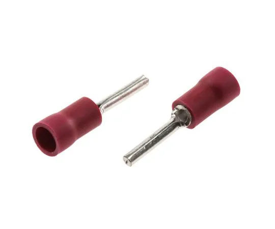 63-4964-80　JST FVPC Series Insulated Crimp Pin Connector, 0.25mm² to 1.65mm², 22AWG to 16AWG, 1.9mm Pin Diameter, 12mm Pin Length,　FVWSPC-1.25(LF)
