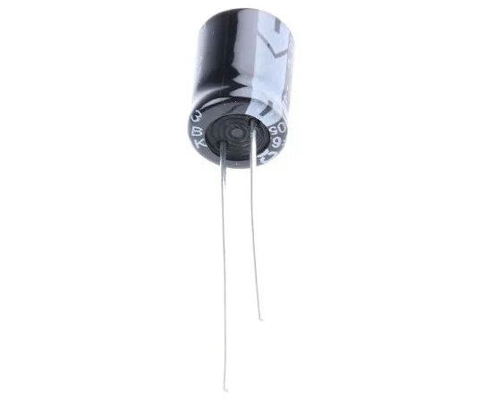 63-4997-72　RS PRO 1000μF 6.3V dc Aluminium Electrolytic Capacitor, Through Hole 8 (Dia.) x 11mm +105°C 8mm 3.5mm 11mm　711-0731