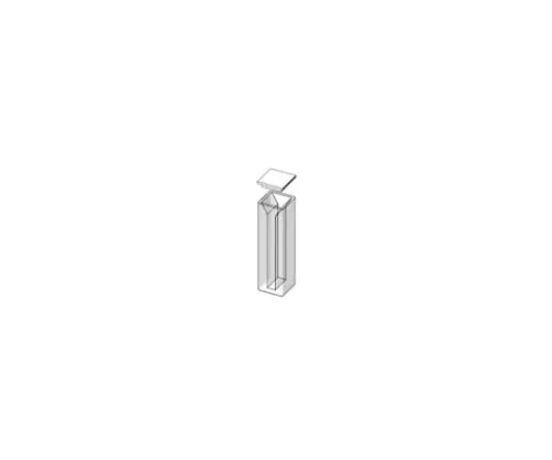 61-7002-11　Micro Cuvette Quartz (Ultraviolet Region) Clear with Teflon Cover Optical Path Length 5mm 0.35mL　162-0328
