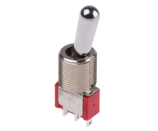 63-5035-93　RS PRO Single Pole Double Throw (SPDT) Toggle Switch, On-Off-On, Panel Mount　734-7139