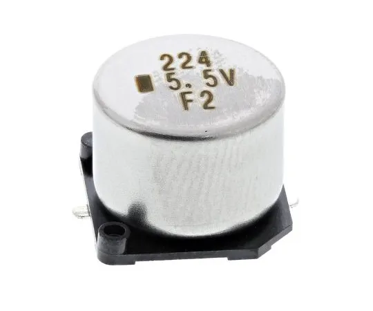 63-5104-42　KEMET 0.22F Supercapacitor EDLC -20 → +80% Tolerance Supercap FC Series 5.5V dc Surface Mount　FC0H224ZFTBR24