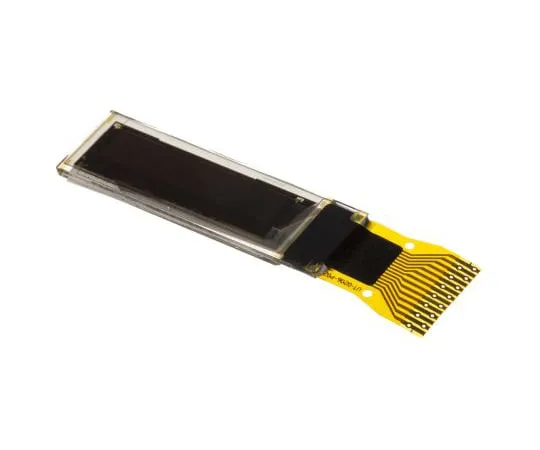63-5136-09　Midas 0.69in White Passive matrix OLED Display 96 x 16 TAB I2C Interface　MCOT096016AY-WI