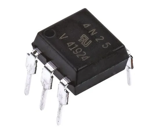 63-5170-22　Vishay, H11AA1 AC Input Transistor Output Optocoupler, Through Hole, 6-Pin DIP　H11AA1