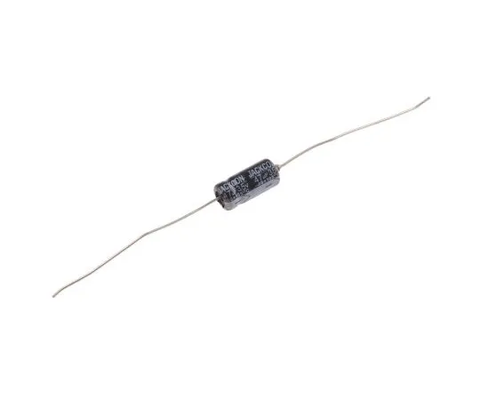63-4990-01　RS PRO 47μF 35V dc Aluminium Electrolytic Capacitor, Through Hole 6 (Dia.) x 13mm +105°C 6mm 13mm　707-6506
