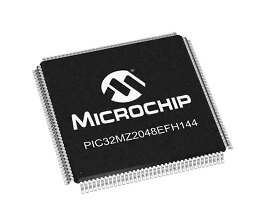 63-5172-07　Microchip, 32bit MIPS® MicroAptiv™ Microcontroller, 200MHz, 160 (Boot Flash) kB, 2.048 (Flash) MB Flash, 144-Pin TQFP　PIC32MZ2048EFH144-I/PH