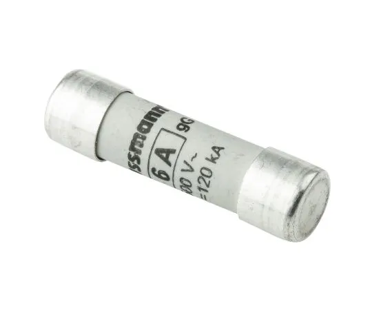 63-4985-76　Cooper Bussmann, 6A Ceramic Cartridge F***, 10 x 38mm　C10G6