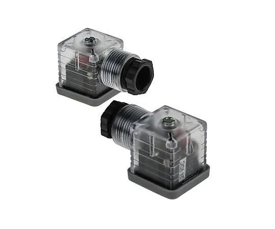 63-5125-29　RS PRO 3P+E DIN 43650 A, Female Solenoid Valve Connector, 24 V dc Voltage　811-8174