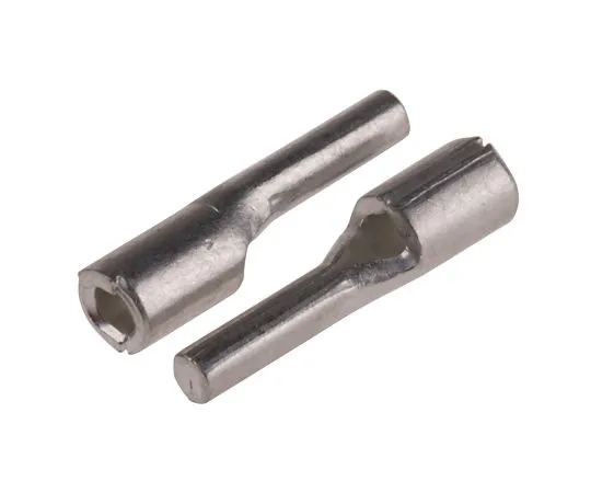 63-5123-26　RS PRO Uninsulated Crimp Pin Connector, 0.5mm² to 1.5mm², 22AWG to 16AWG, 1.9mm Pin Diameter, 9mm Pin Length　809-2341