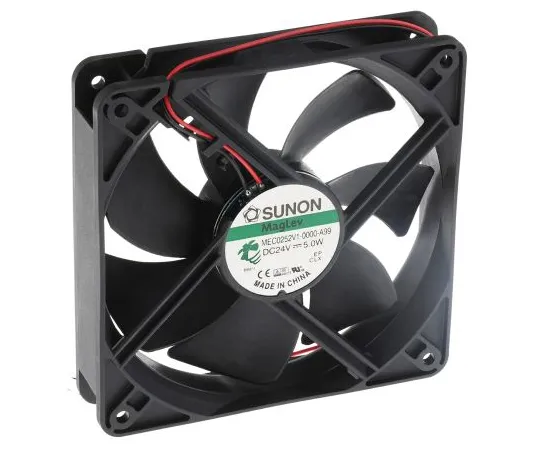 63-5112-44　Sunon ME Series Axial Fan, 120 x 120 x 25mm, 184m³/h, 5W, 24 V dc　MEC0252V1-0000-A99