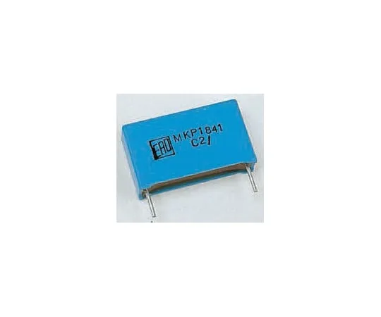 63-6550-36　Vishay 2.2nF Polypropylene Capacitor PP 2 kV dc, 700 V ac ±5% Tolerance Through Hole MKP1841 Series　MKP1841222204