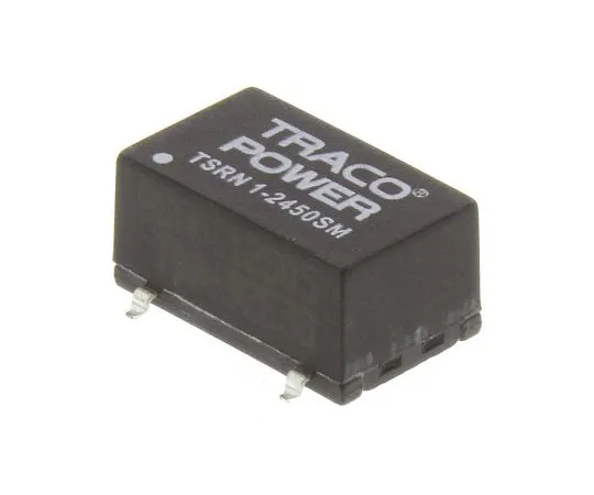 63-5064-37　TRACOPOWER Switching Regulator, 4.6 → 31 V dc, 6.5 → 42 V dc Input, ±5V dc Output, 1 A, 400 mA　TSRN 1-2450SM