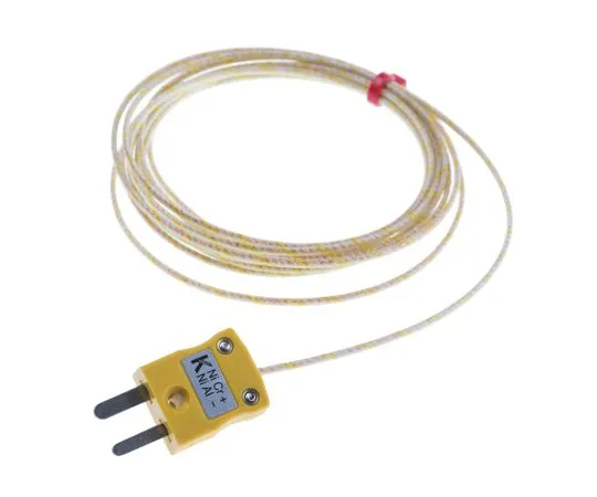 63-5127-87　RS PRO Type K Thermocouple 2m Length, 1/0.3mm Diameter, -60°C → +350°C　814-0156