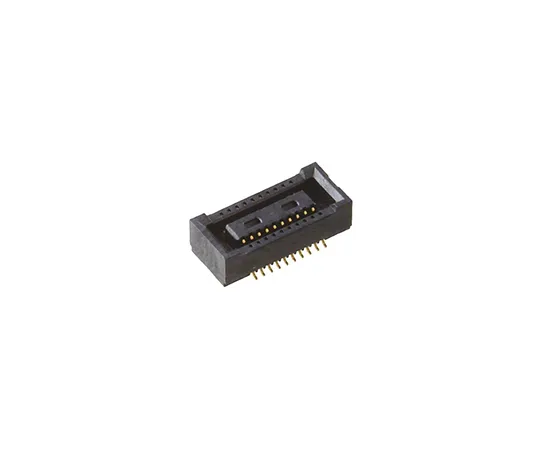 63-5087-81　Hirose DF40 Series 0.4mm Pitch 20 Way 2 Row Straight PCB Socket, Surface Mount, Solder Termination　DF40C(2.0)-20DS-0.4V(58)