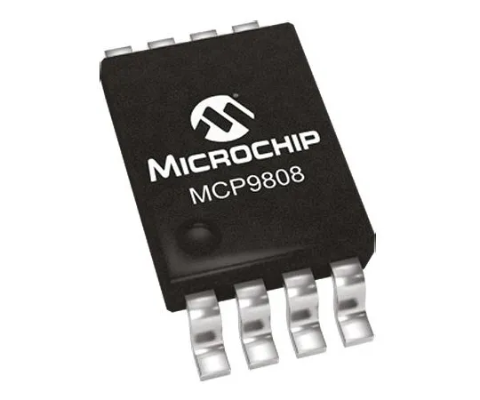 63-5085-79　Microchip MCP9808-E/MS, Temperature Converter -40 → +125 °C ±1°C Serial-I2C, SMBus, 8-Pin MSOP　MCP9808-E/MS