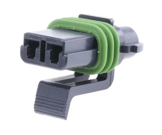 63-5115-02　Delphi Metri-Pack 280 Series, 280 Series Number, 1 Row 2 Way Cable Mount Socket Connector, with Crimp Termination Method　15300027