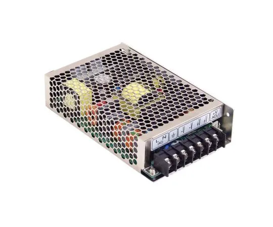 63-4941-95　Mean Well 150W 1 Output Embedded Switch Mode Power Supply SMPS, 10A, 15V dc Enclosed　HRP-150-15