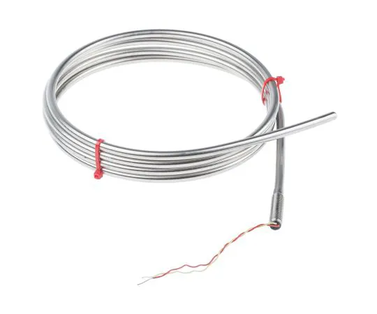 63-5146-45　RS PRO Type K Thermocouple 2m Length, 6mm Diameter, -100°C → 1100°C　847-1160