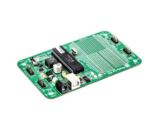 63-5106-32　MikroElektronika Ready for PIC MCU Development Board MIKROE-766　MIKROE-766