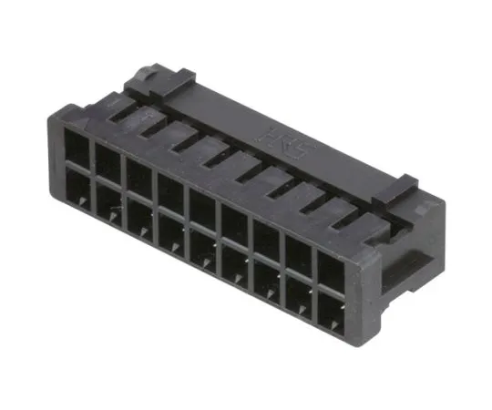 63-4966-97　Hirose DF11 Female Connector Housing, 2mm Pitch, 18 Way, 2 Row　DF11-18DS-2C