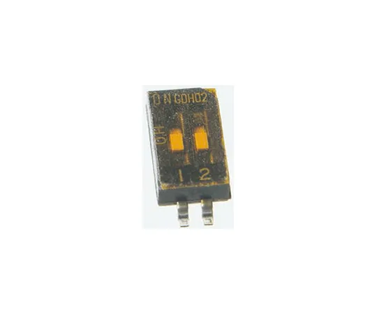 63-5012-62　2 Way Surface Mount DIP Switch SPST, Rocker Actuator　1571983-3