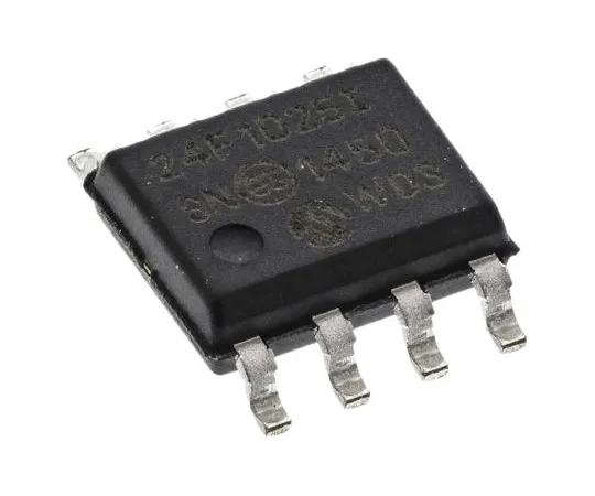 63-4963-99　Microchip 24FC1025-I/SN, 1Mbit Serial EEPROM Memory, 900ns 8-Pin SOIC Serial-2 Wire　24FC1025-I/SN