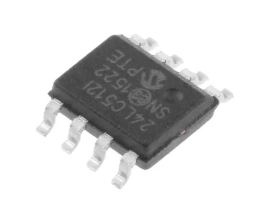 63-4985-50　Microchip, 512kbit Serial EEPROM Memory 8-Pin SOIC I2C　24LC512-I/SN