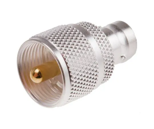 63-5105-06　Straight 50Ω RF Adapter UHF Plug to BNC Socket 300MHz　790-2818
