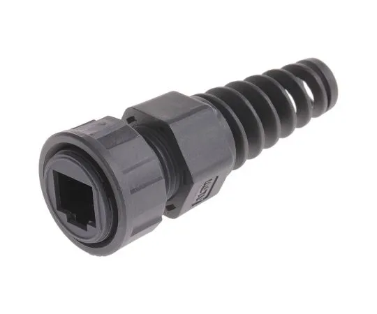 63-5112-33　Amphenol Male Cable Mount IP67 RJ45 Plug, Diameter 25.4mm　RCP-00AMMA-TLM7001