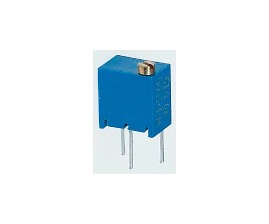 63-5048-17　50Ω Through Hole Trimmer Potentiometer 0.25W Top Adjust Bourns 3266 Series　3266W-1-500LF