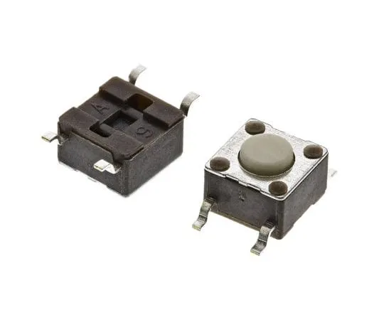 63-5012-85　White Button Tactile Switch, Single Pole Single Throw (SPST) 50 mA @ 24 V dc 0.7mm　FSM2JSMAATR