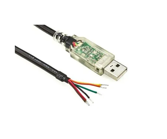 63-5030-38　FTDI Chip, 5 V TTL Wire End USB to UART Cable - TTL-232RG-VSW5V-WE　TTL-232RG-VSW5V-WE