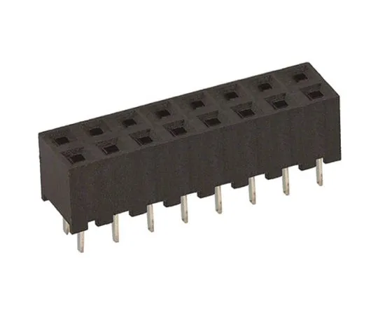 63-5093-24　Hirose A3C Series 2mm Pitch 16 Way 2 Row Straight PCB Socket, Through Hole, Solder Termination　A3C-16DA-2DSA(71)