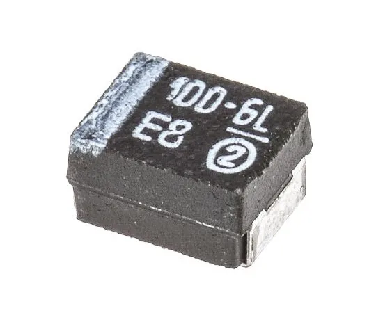 63-4959-76　Vishay Tantalum Capacitor 100μF 6.3V dc MnO2 Solid ±10% Tolerance TR3 Series　TR3B107K6R3C0500